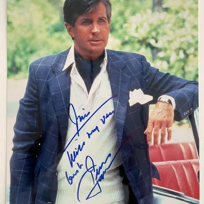 George Hamilton signed photo