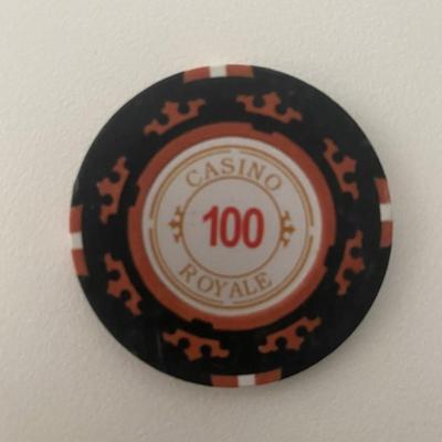 James Bond Casino Royale Replica poker chip