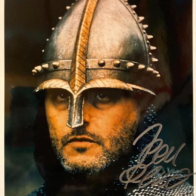 Just Visiting Jean Reno signed movie photo