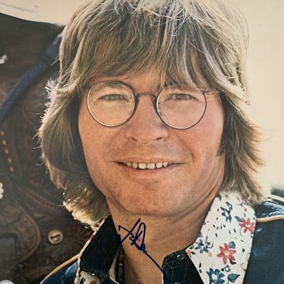 John Denver Windsong signed album. GFA Authenticated