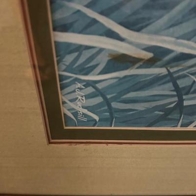 Framed Duck Print