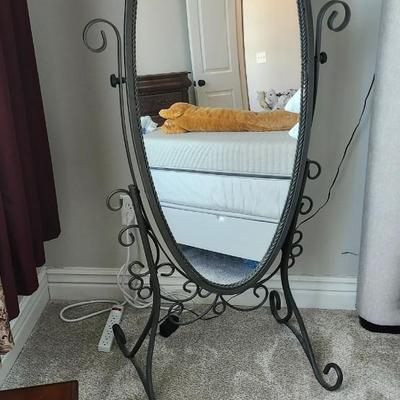 Oval Floor Mirror