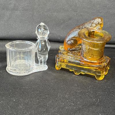 Lot 138 Victorian Toothpick holders