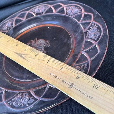 Lot 139 Pink Depression Glass