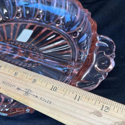 Lot 139 Pink Depression Glass