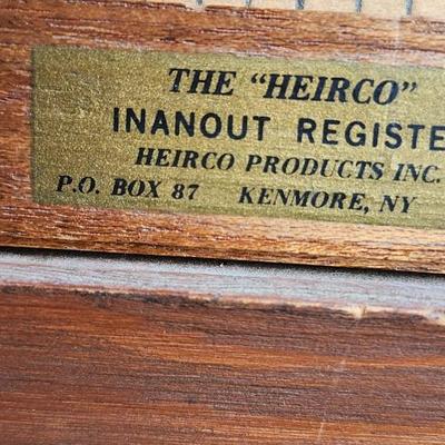Vintage Heirco Register by Heirloom Co.