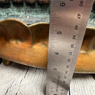 Very Collectible! Egidio Casagrande Borgo Brass Planter