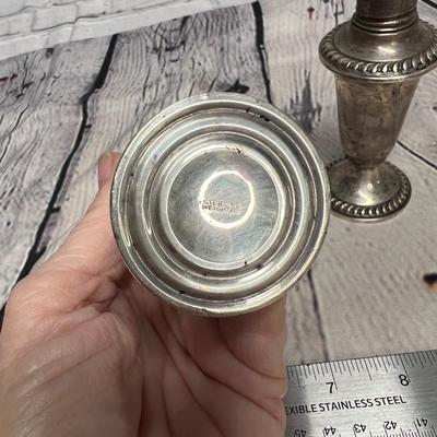 Beautiful Sterling Salt and Pepper Set.