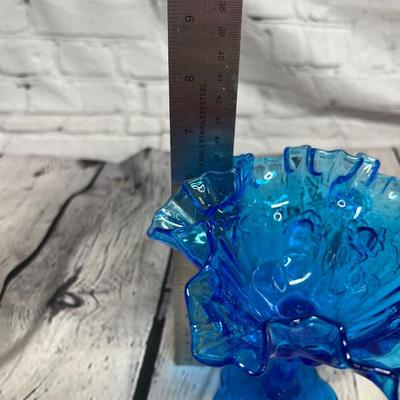 Beautiful Vintage Blue Candy Dish