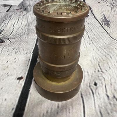 Antique Fire Hose Nozzle, England?