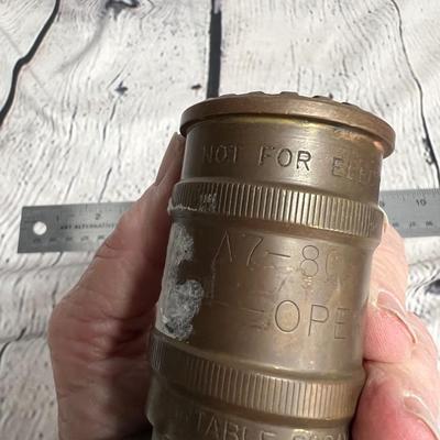 Antique Fire Hose Nozzle, England?