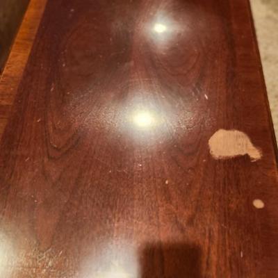 Lane Chinese Chippendale Georgian Mahogany Ball & Claw Coffee Table