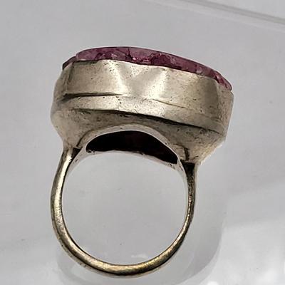 Druzy Stone Ring Trio