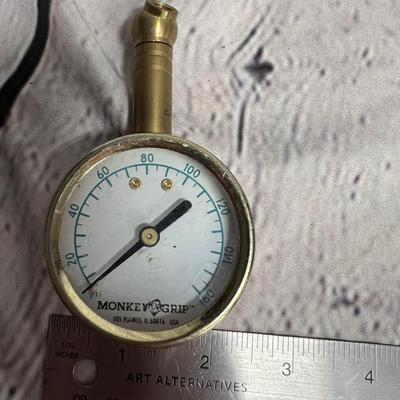 Monkey Grip Tire Pressure Gauge