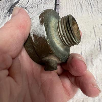 Van Pelt inc. Oakdale, CA Old fire nozzle