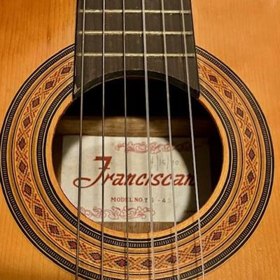 Franciscan Classical Guitar With Case