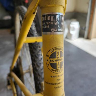 Vintage Schwinn Le Tour Road Bicycle