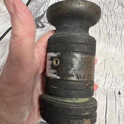 Antique Fire hose nozzle.