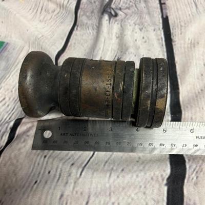 Antique Fire hose nozzle.