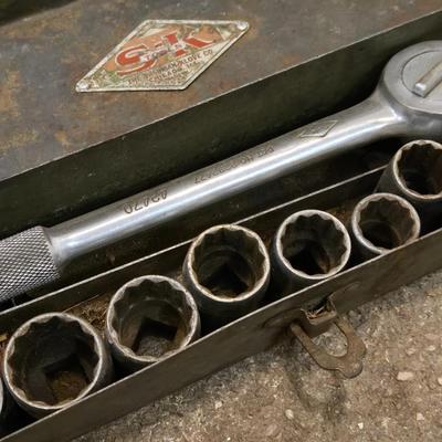 Vintage S&K and Thorsen Plumb Metric Socket Set