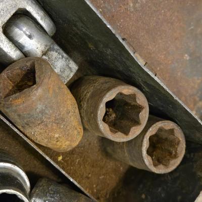 Vintage S&K and Thorsen Plumb Metric Socket Set