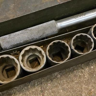Vintage S&K and Thorsen Plumb Metric Socket Set