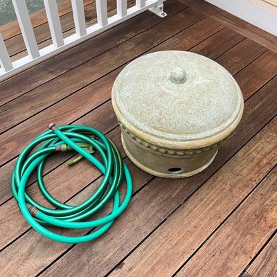 986 Outdoor Covered Hose Container
