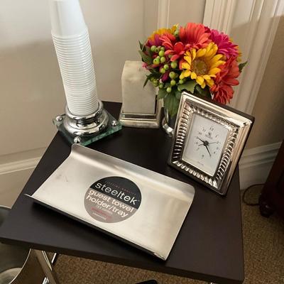 989 Set of Stainless Bathroom Decor