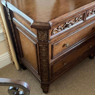 993 Pair of Mahogany Marge Carson Nightstands