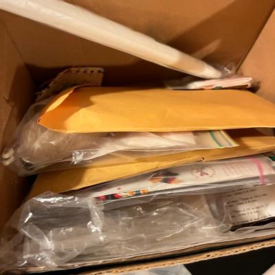 Huge Embroidery Crafting Lot - Thread, Frames, Projects, Books, etc.