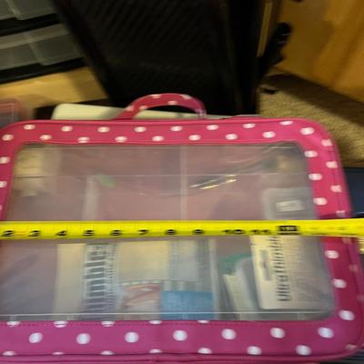 Crafting Storage Lot - 2 Mini Chests w Wheels, Multiple Containers, etc.