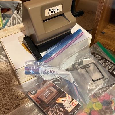 Mixed Crafting Lot - Die Cutting, Embossing, Sizzix w Templates & So Much More!