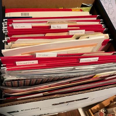 Big Crafting Lot - Patterns, Projects, Stamps, Specialty Paper, Stencils. Etc.