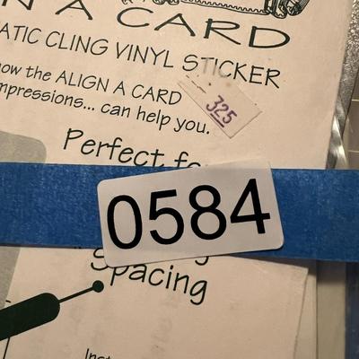 Crafting Embossing Lot - Premium Stencils, Emboss Glitter, etc.