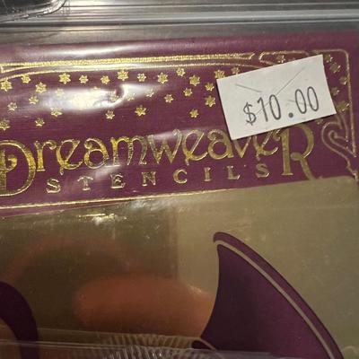 Crafting Embossing Lot - Premium Stencils, Emboss Glitter, etc.