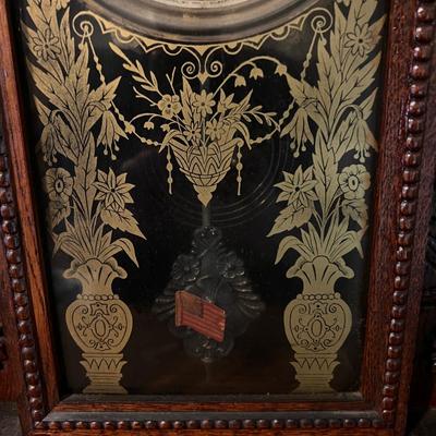 Antique Wm. L. Gilbert Mantle Clock w. Key