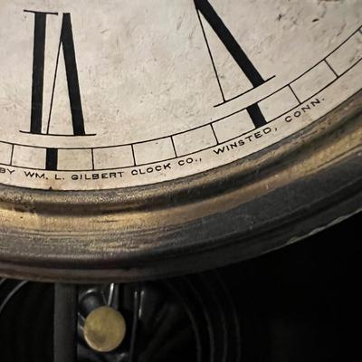 Antique Wm. L. Gilbert Mantle Clock w. Key
