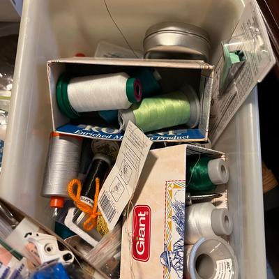 Janome Sewing Machine Serger Lot w Accessories