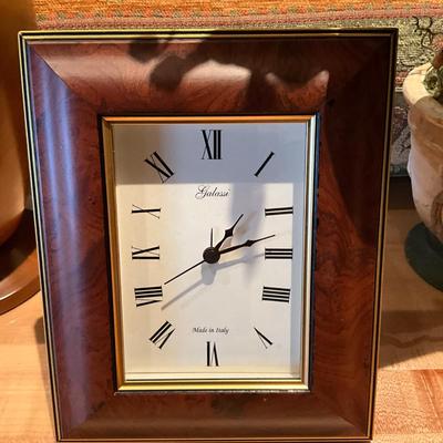 1049 Decorative Urn, Clock , Silk Orchid , decorative pillow