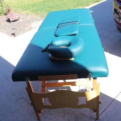 Green Massage Table