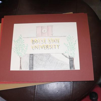 Boise State University Drawing