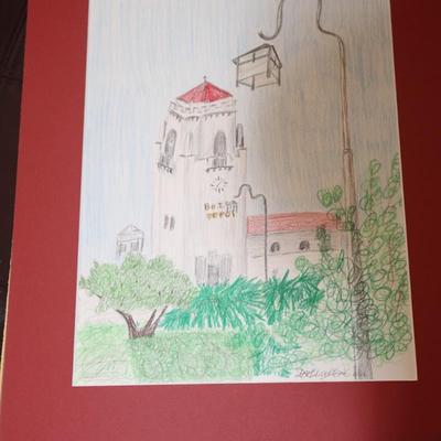 Training Station Drawing