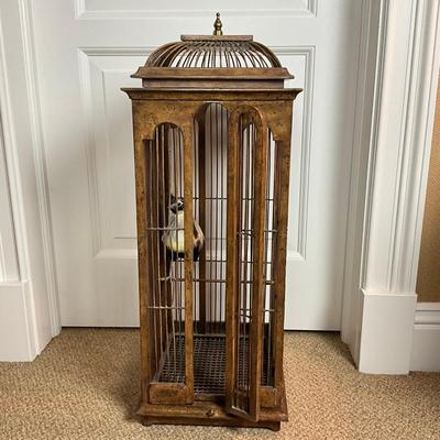887 Rattan Birdcage