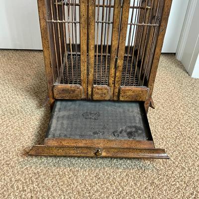 887 Rattan Birdcage