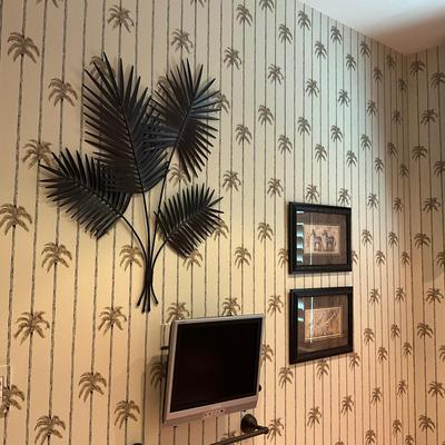 889 Zebra/Giraffe Framed Prints With Wall Mounted Leaves