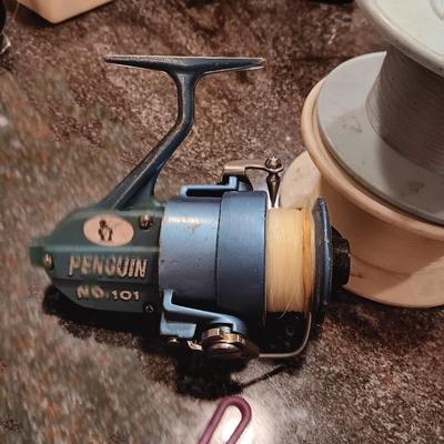 FISHING REELS AND LINE