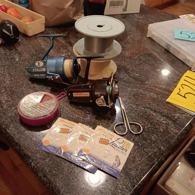 FISHING REELS AND LINE