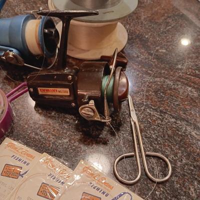 FISHING REELS AND LINE