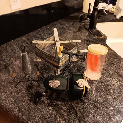SOUTH BEND 760 REEL AND OTHER FISHING ITEMS