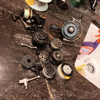 OCEAN CITY 300 & OLYMPIC REELS PLUS REELS PARTS